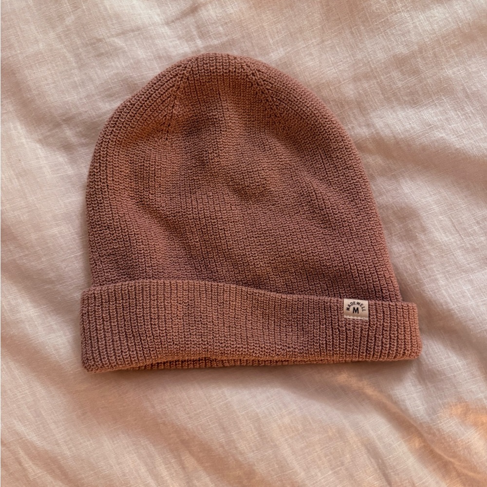 Madewell Brown Knit Beanie